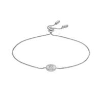 Fossil Bracelet for Women Sterling Silver, Length: 216mm, Width: 8.7mm Silver Sterling Silver Bracelet, JFS00616040