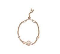 Fossil Bracelet for Women Misty Autumn, max. inner length:216mm Rose Gold Stainless Steel Bracelet, JF02951791