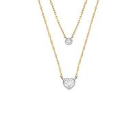 Fossil JF04357998 Necklace Stainless Steel JF04357998 - Woman Gold/Silver
