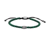 Fossil Bracelet for Men , Length: 250mm, Width: 4mm Silver Stainless Steel Bracelet, JF04415040