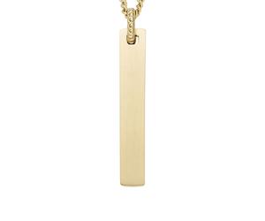 Fossil JF04464710 Necklace Stainless Steel JF04464710 - Man Gold