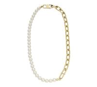 Fossil JF04727710 Women's Necklace Heritage Gold Stainless Steel, Length: 460mm, Width: 11.8mm, Stainless Steel, No Gemstone