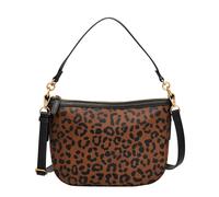 Fossil Jolie Crossbody Bag Black/Leopard