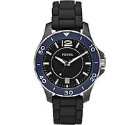 Fossil Ladies Black/Blue Analoge Ceramic Watch - Ce1036