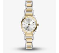 Fossil Ladies Everett Two Tone Silver Dial Bracelet Watch ES5494