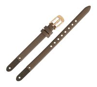 Fossil LB-ES3862 Brown Leather Watch Strap 8 mm Straps