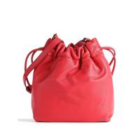 Fossil Leather Bag - Drawstring Crossbody Bag - Cherry Red - ZB1526618 - BNWT