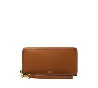Fossil Logan Leather or Polyurethane Zip Clutch Wallet for Women