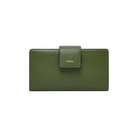 Fossil Logan Women's Green Leather Clutch, SL7830314