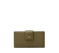 Fossil Logan Women's Green Leather Clutch, SL7830316