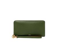 Fossil Logan Women's Green Leather Clutch, SL7831314