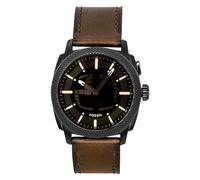 Fossil Machine Watch for Men, 41mm Ana-Digi Bigtic Movement with Stainless Steel or Leather Strap