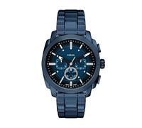 Fossil Machine Men's 44MM Blue Stainless Steel Watch, FS6167