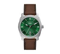 Fossil Men's Analog Quartz Watch with Leather Strap FS6085