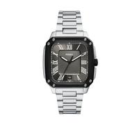 FOSSIL Men Analog Quartz Watch with Stainless Steel Strap FS6122