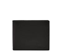 Fossil Derrick Wallet RFID protection Leather 12 cm black