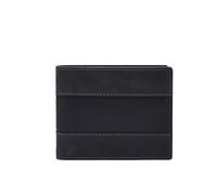 Fossil Men Everett Bifold, Navy, 11.4 L x 1.3 W x 8.9 cm H