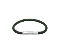 Fossil Men Leather or stainless steel adjustable closure bracelet