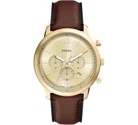 Fossil Watches Fossil Gents Neutra Chronograph Brown Leather Strap Watch