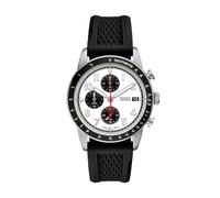 Fossil Men's Analog Quartz Watch with Silicone Strap FS6087