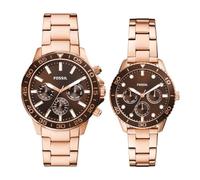 Fossil Men's Analog Quartz Watch with Stainless Steel Strap 4064092248555