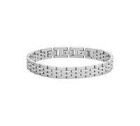 Fossil Men's Arden Silver Stainless Steel Bracelet, JF04825040