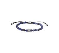 Fossil Men's Beaded Sodalite Bracelet Color: Blue (Model: JF04414040)