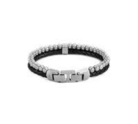 Fossil Men's Bracelet JF04855040 Silver-Tone Stainless Steel