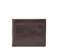 Fossil Men's Bifold Coin Pocket Wallet, Brown, One Size