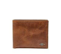 Fossil Men's International Combination Wallet, Ryan-Dark Brown, One Size