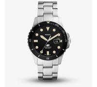 Fossil Watch for Men Fossil Blue, Quartz Movement, 42 mm Silver Stainless Steel Case with a Stainless Steel Strap, FS5952