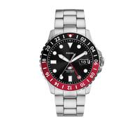 Fossil Men's Blue GMT Stainless Steel Watch