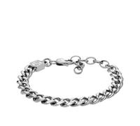 Fossil Men's Bold Chains Stainless Steel Chain Bracelet, JF04615040