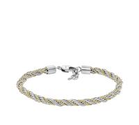 Fossil Men's Bold Chains Two-Tone Stainless Steel Chain Bracelet, JF04607998