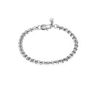 Fossil men's link bracelet All Stacked Up stainless steel, JF04562040