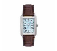 Fossil Men's Carraway Three-Hand Brown Croco Leather Watch