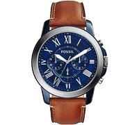 FOSSIL Men's Chronograph Quartz Watch with Leather Strap FS5151