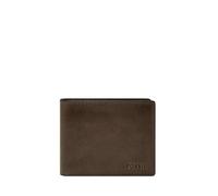 Fossil Men's Derrick Bi-Fold Wallet, Grey, XS