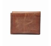 Fossil Derrick wallet leather 10 cm brown