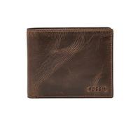 Fossil Men's Derrick Leather Bifold wallet 24.8 cm L x 0.5 cm W x 8.9 cm H