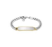 Fossil Men's Drew Two Tone Stainless Steel Bracelet, JF04851998