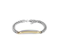 Fossil Men's Drew Two Tone Stainless Steel Bracelet, JF04851998