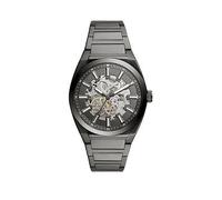 Fossil Men's Everett Automatic, Smoke-Tone Stainless Steel Watch, ME3206, Smoke, Men Moke