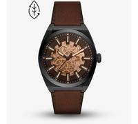 Fossil Mens Everett Brown Automatic Watch ME3207