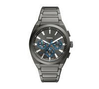 Fossil Men's Everett Chronograph Smoke Stainless Steel Watch