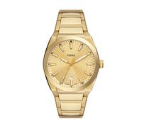 Fossil Men's Everett Quartz Stainless Steel Three-Hand Watch Color: Gold (Model: FS5965)