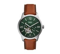 Fossil Men's Analog Automatic Watch with Leather Strap ME3265