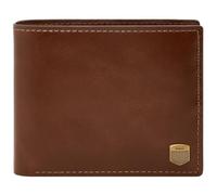 Fossil Men's Hayes Bi-Fold Wallet, Brown, Small