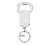 Fossil Men's Hayes Bottle Opener, Silver, Small
