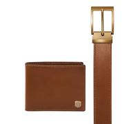 Fossil Men's Hayes Bi-Fold Wallet, Brown, Small